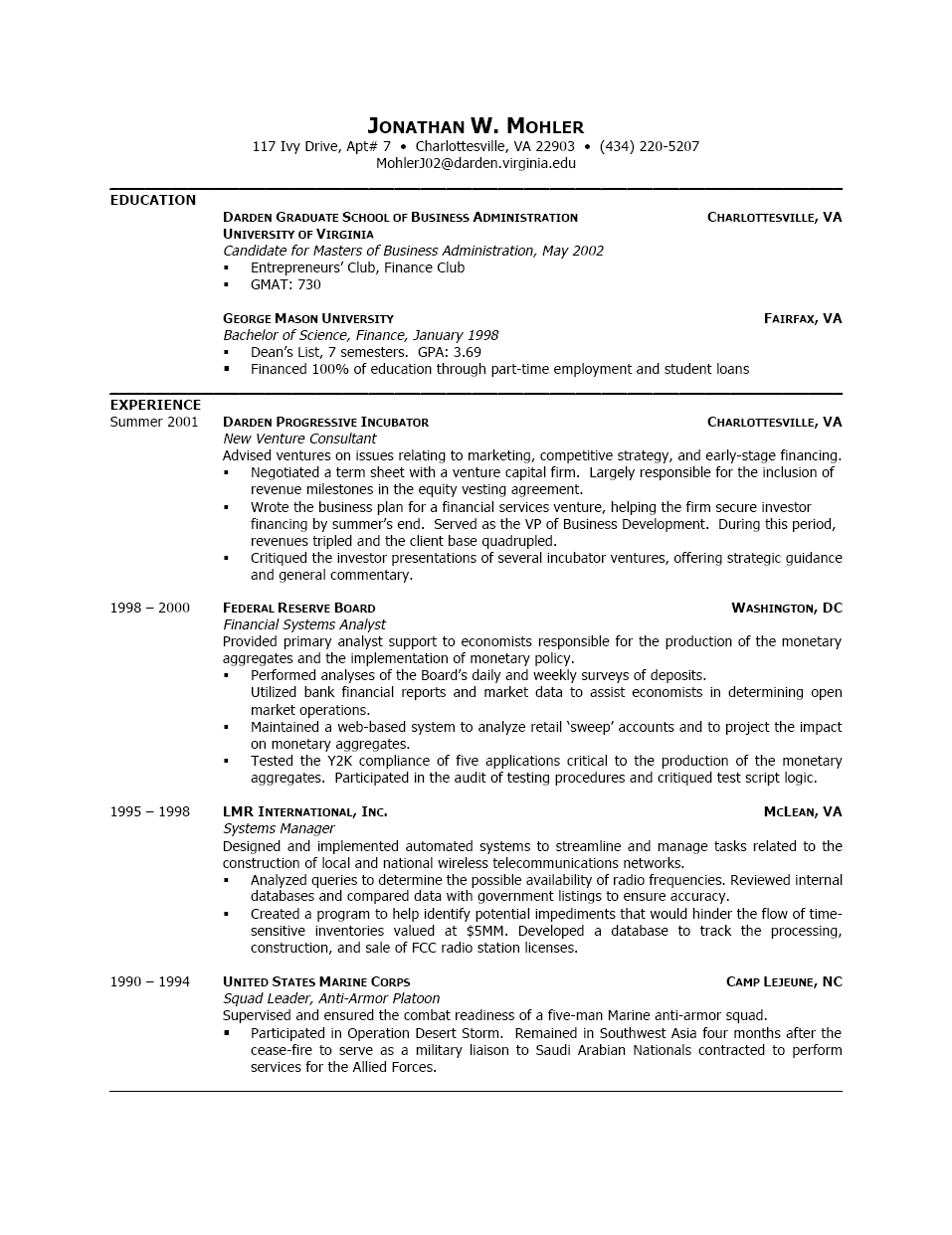 Roustabout resume template